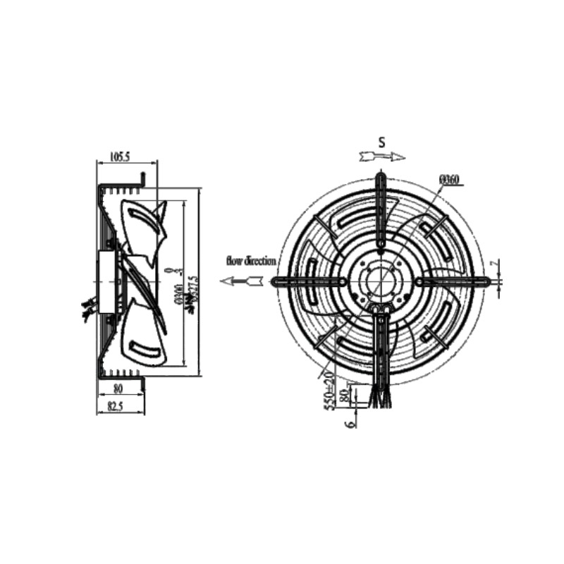 EC Axial Fan